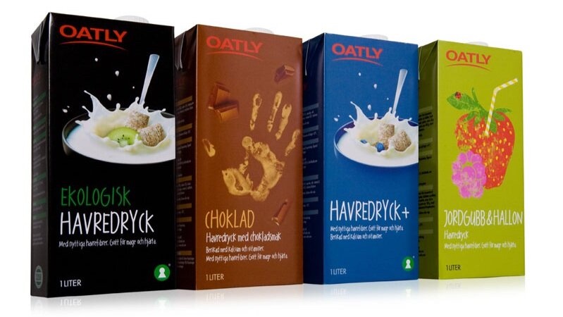 燕麦奶品牌Otaly 2012年的产品包装设计