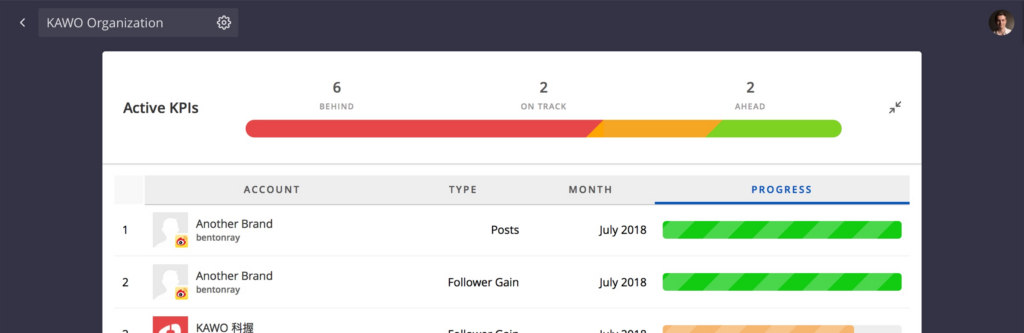 Setting KPIs in KAWO插图