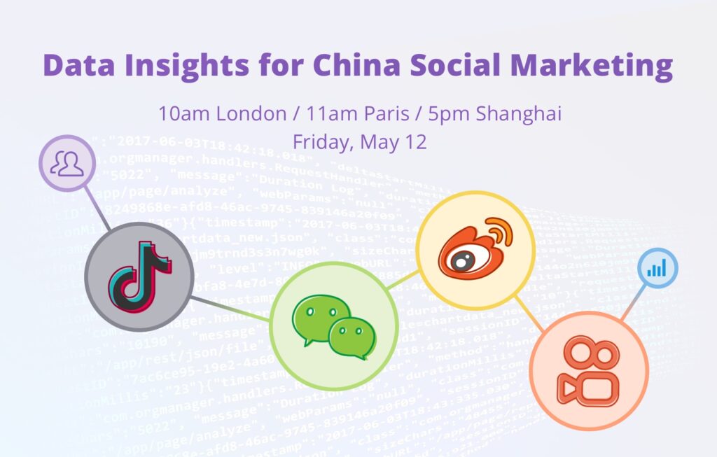 Webinar – Data Insights<br /> for China Social Marketing插图