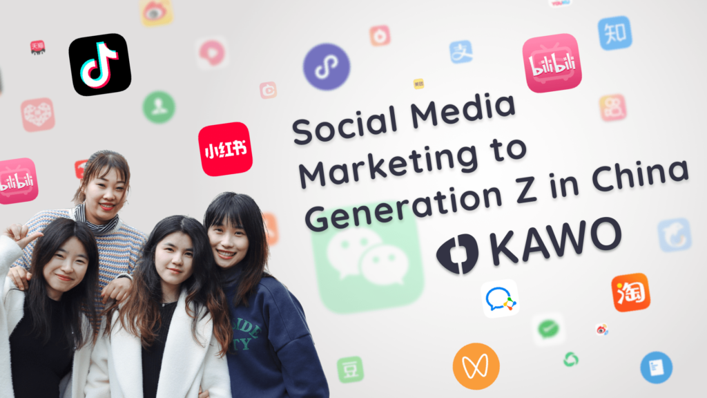 Cover image for social media marketing to generation z in China